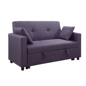 Разтегателен диван Имола Ε9921.26 кафяв цвят