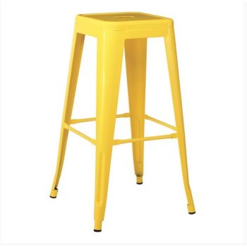 Бар стол Реликс Ε5190.9W светло жълт цвят