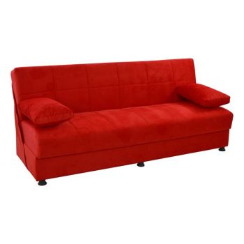 Клик-клак диван Еге HM3067.04 червен цвят