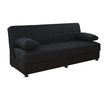Клик-клак диван Еге HM3067.01 черен цвят