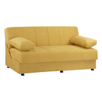 Клик-клак диван Еге HM3067.08 жълт цвят