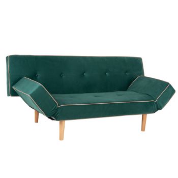 Разтегателен диван Криспин HM3027.13 зелен цвят