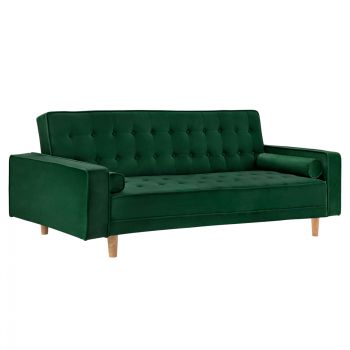 Разтегателен диван Салвадор HM3150.13 зелен цвят