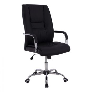 Мениджърски стол Вики HM1106.01 черен цвят