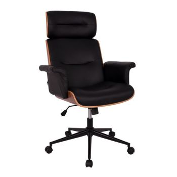 Мениджърски стол Супер про HM1108.01 - черен 