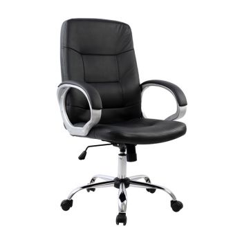 Мениджърски стол HM1024.01 - черен цвят