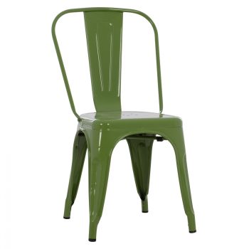 Стол Реликс HM8641.13 зелен цвят