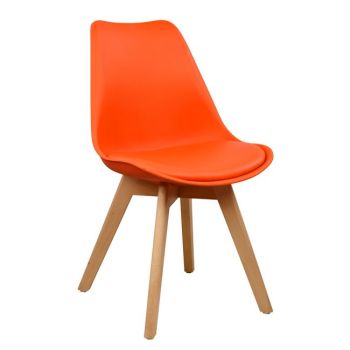 Стол Мартин HM0033.05 оранжев цвят