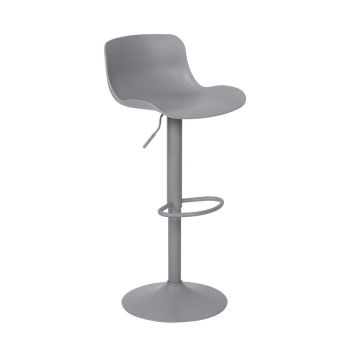 Бар стол Мос ΕΜ200.3 сив цвят