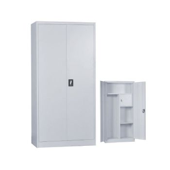 Метален шкаф Ε6001.1 сив цвят