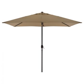 Алуминиев чадър HM6029.02 цвят тъмно кафяв