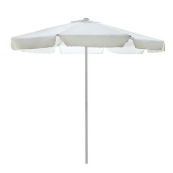 Алуминиев чадър Ф2.50 - HM6005 бял цвят