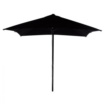 Алуминиев чадър HM6026.03 черен цвят 