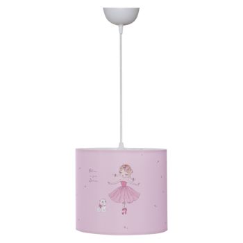 Детска лампа Балерина HM7575.02 цвят розов-бял