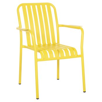 Кресло Ракел HM6088.06 жълт цвят 