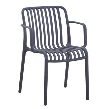Кресло Кови HM6105.03 сив цвят