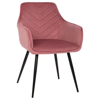 Кресло Латре HM8582.02 розов цвят