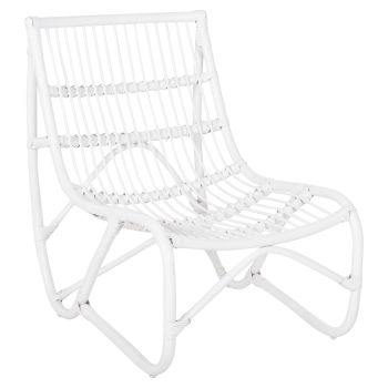 Кресло Грийн HM9815.03 бял цвят