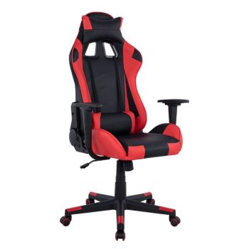 Геймърски стол  черно-червен цвят HM1137.01