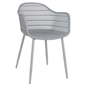 Кресло Хади HM8511.10 сив цвят