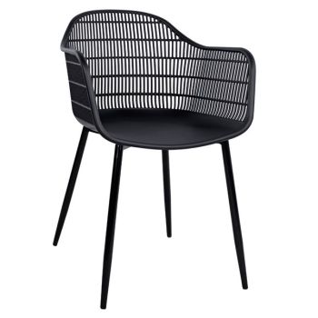 Кресло Хади HM8511.02 черен цвят
