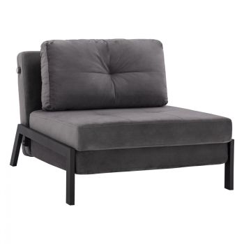 Кресло-легло Костанз HM3078.11 сив цвят