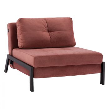 Кресло-легло Костанз HM3078.12 розов цвят