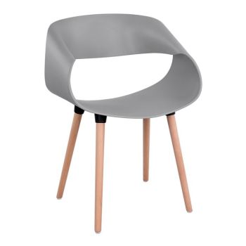 Кресло Маги HM8600.10 цвят сив-натурал