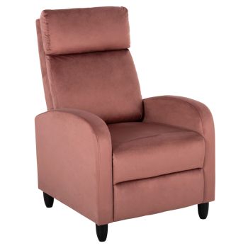Релакс кресло Хабър HM9782.02 розов цвят