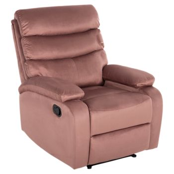 Релакс кресло Ясуму HM9783.02 розов цвят