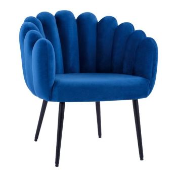 Кресло Вивиен HM8631.08 син цвят