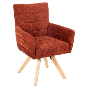 Кресло Зер HM9845.06 цвят керемиден-натурал