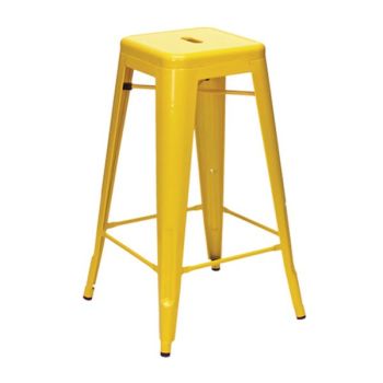 Бар стол Реликс Ε5190.9 жълт цвят