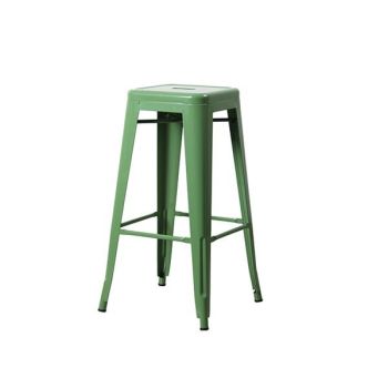 Бар стол Реликс Ε5190.3 зелен цвят