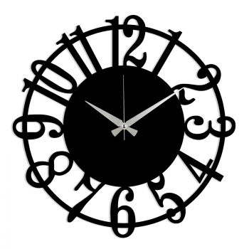 Метален часовник HM7215 черен цвят