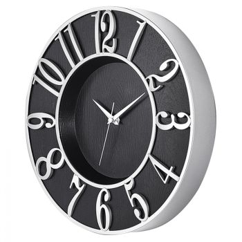 Стенен часовник HM7466.02 сребрист оттенък