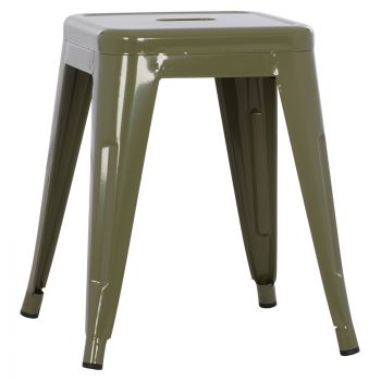 Метален стол Реликс HM0096.13 зелен цвят