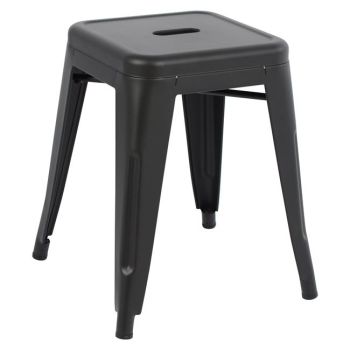 Метален стол Реликс HM0096.22 черен мат