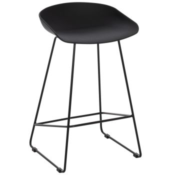 Бар стол Стил - средна височина HM9299.02 черен цвят