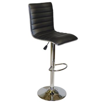 Бар стол Нексъс HM209.01 цвят черен-хром