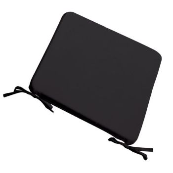 Възглавница за стол Ε204.Μ черен цвят