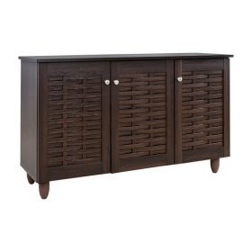 Шкаф за обувки Кабира III HM2211.01 цвят венге