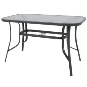 Градинска маса Рио 150x90 - Ε2501 цвят тъмно сив