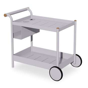Количка Малкълм SM6492.02 светло сив цвят