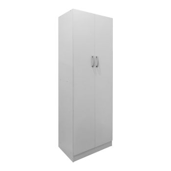 Гардероб 60x42x180 см Атос 383-000055 бял цвят
