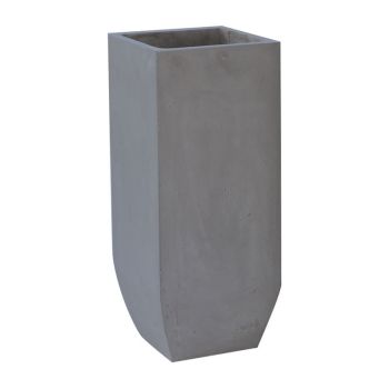Саксия Флауър 25x25x60 см E6300.A цвят цимент