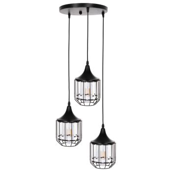 Лампа HM4084 черен цвят