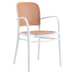 Кресло Пер 262-000003 цвят бежов-бял