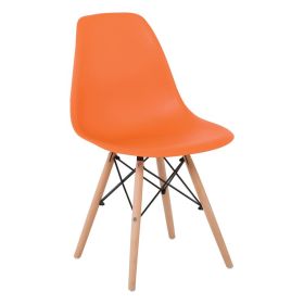 Стол Арт ууд W - оранжев цвят ΕΜ123.3W