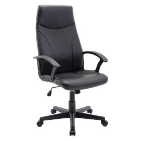 Мениджърски стол ΕΟ527.1 черен цвят